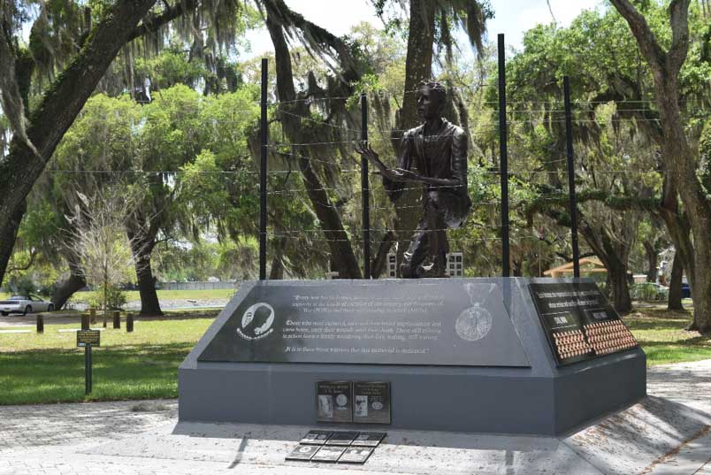 POW/MIA Memorial represents all American Prisoners of War and those still Missing in Action.